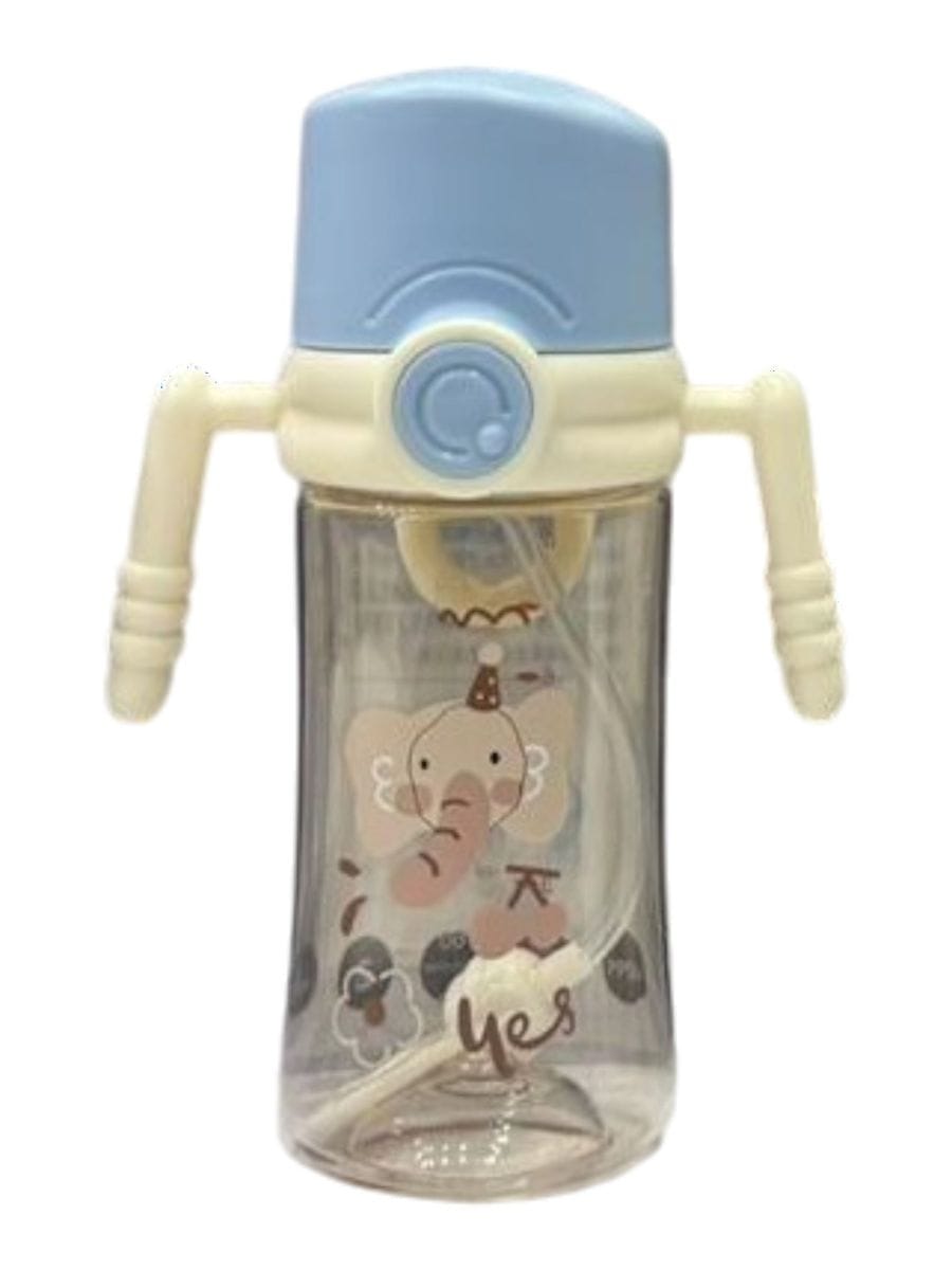 YES Baby Elite Elephant 240ml (8oz) PPSU Straw Feeder | Baby Discovery