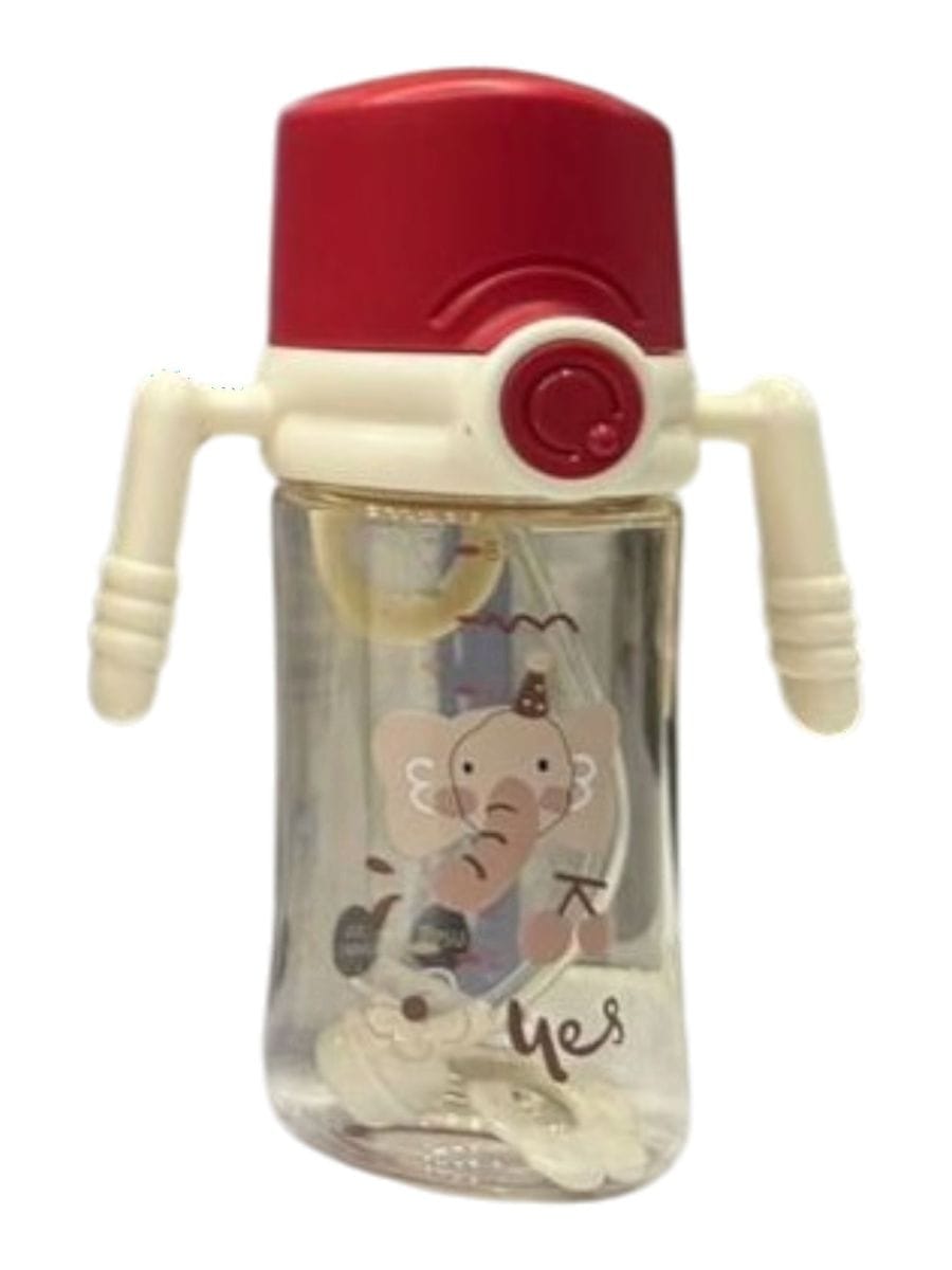 YES Baby Elite Elephant 240ml (8oz) PPSU Straw Feeder | Baby Discovery