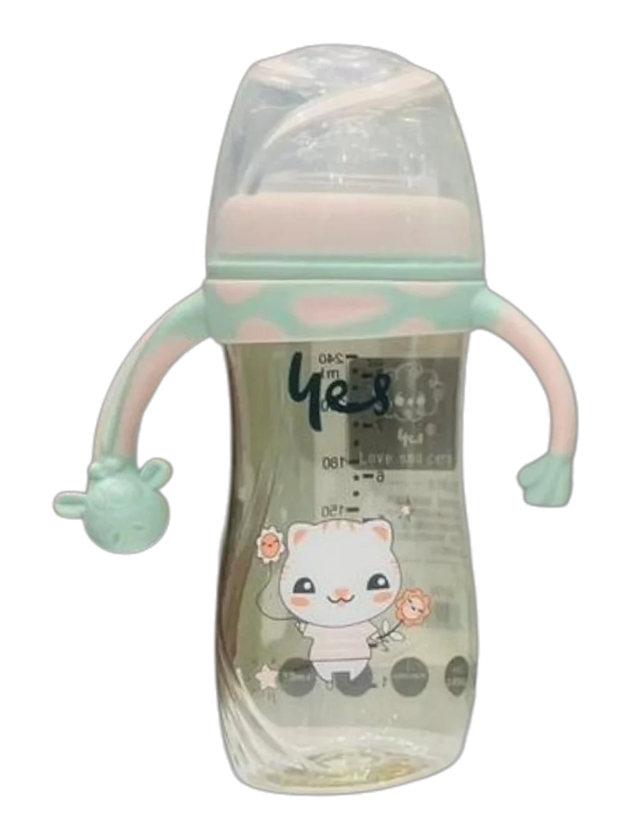YES Baby Cat 240ml (8oz) PPSU Feeder | Baby Discovery