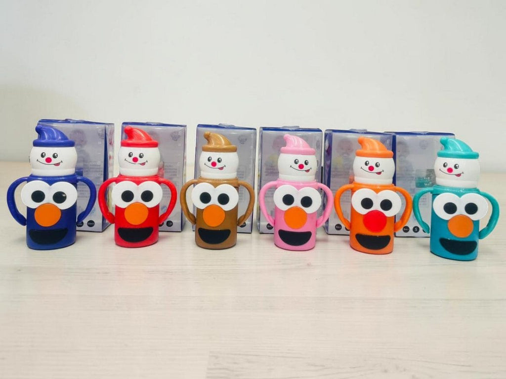 YES Baby Signature Clown Cap Series 120ml (4oz) Glass Feeder | Baby Discovery