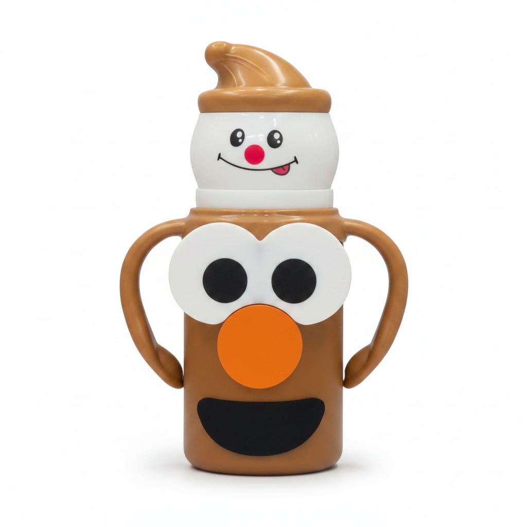 YES Baby Signature Clown Cap Series 120ml (4oz) Glass Feeder | Baby Discovery