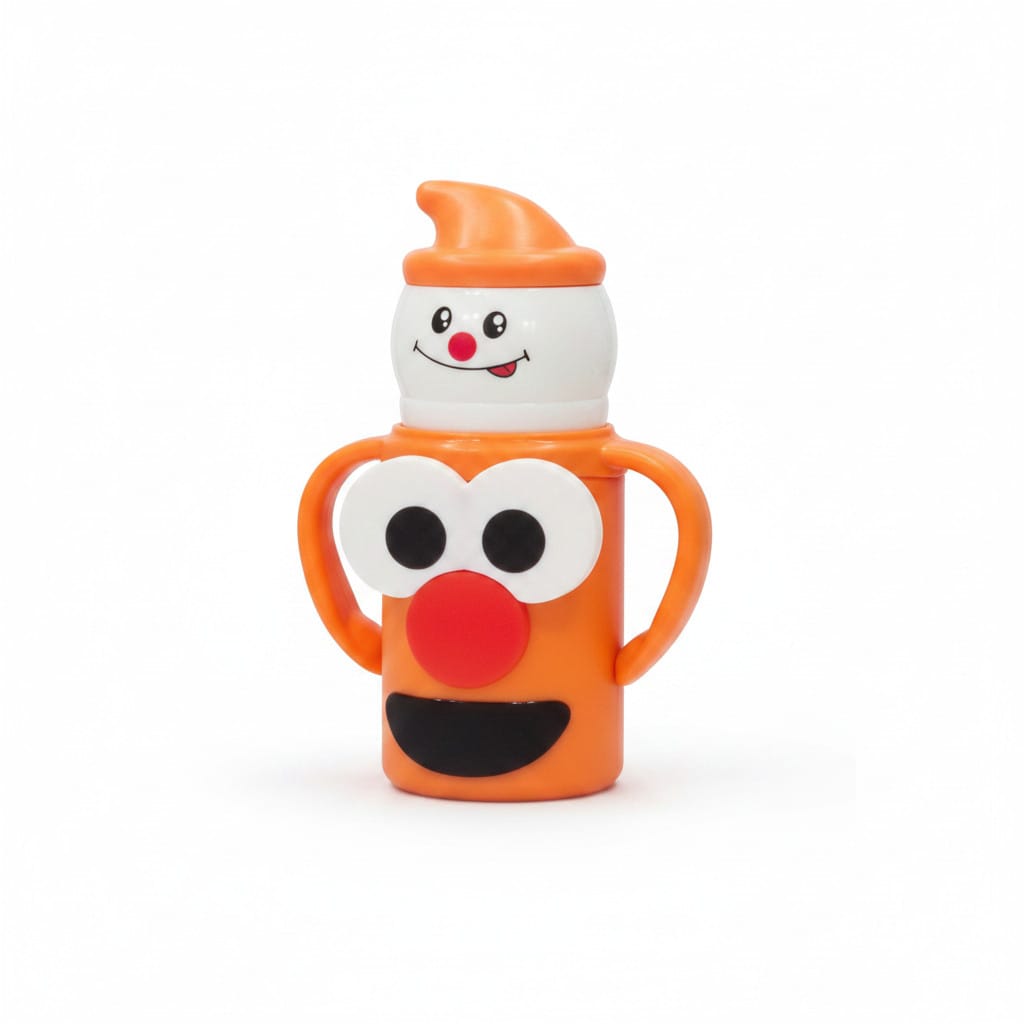 YES Baby Signature Clown Cap Series 120ml (4oz) Glass Feeder | Baby Discovery