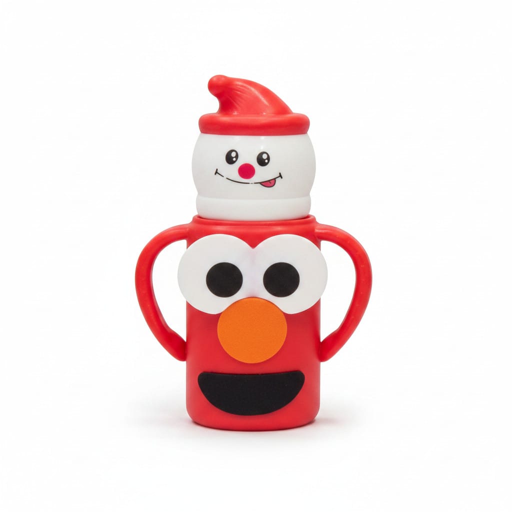 YES Baby Signature Clown Cap Series 120ml (4oz) Glass Feeder | Baby Discovery
