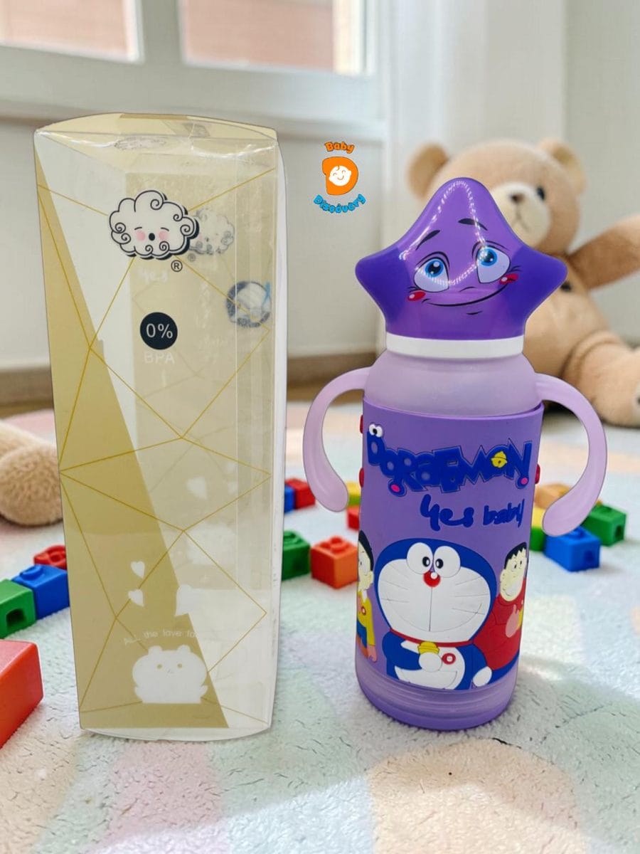 YES Baby Elite Star Shape Cap Series Glass Feeder 210ml/7oz | Baby Discovery