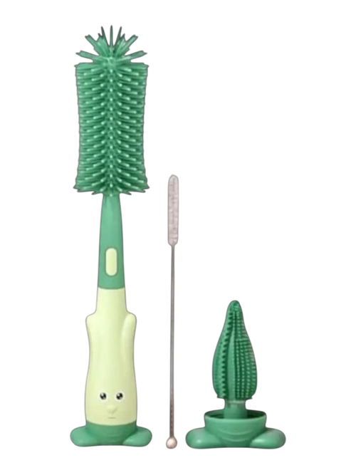 Baby Bottle Cleaning Brush - 3-in-1 Bottle, Nipple Brush | Baby Discovery
