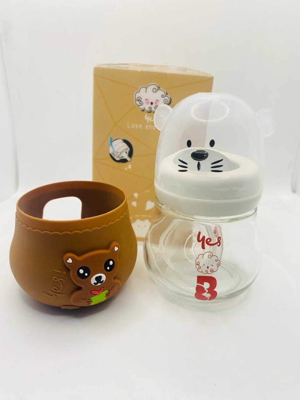 YES Baby Premium High-Borosilicate Bottle Glass Feeder 120ml (4oz) | Baby Discovery