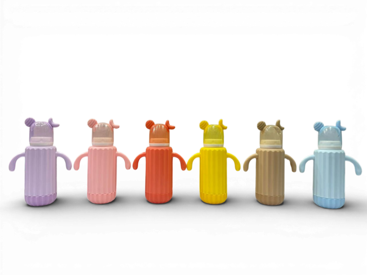 YES Baby Mickey Mouse 240ml (8oz) Glass Feeder | Baby Discovery