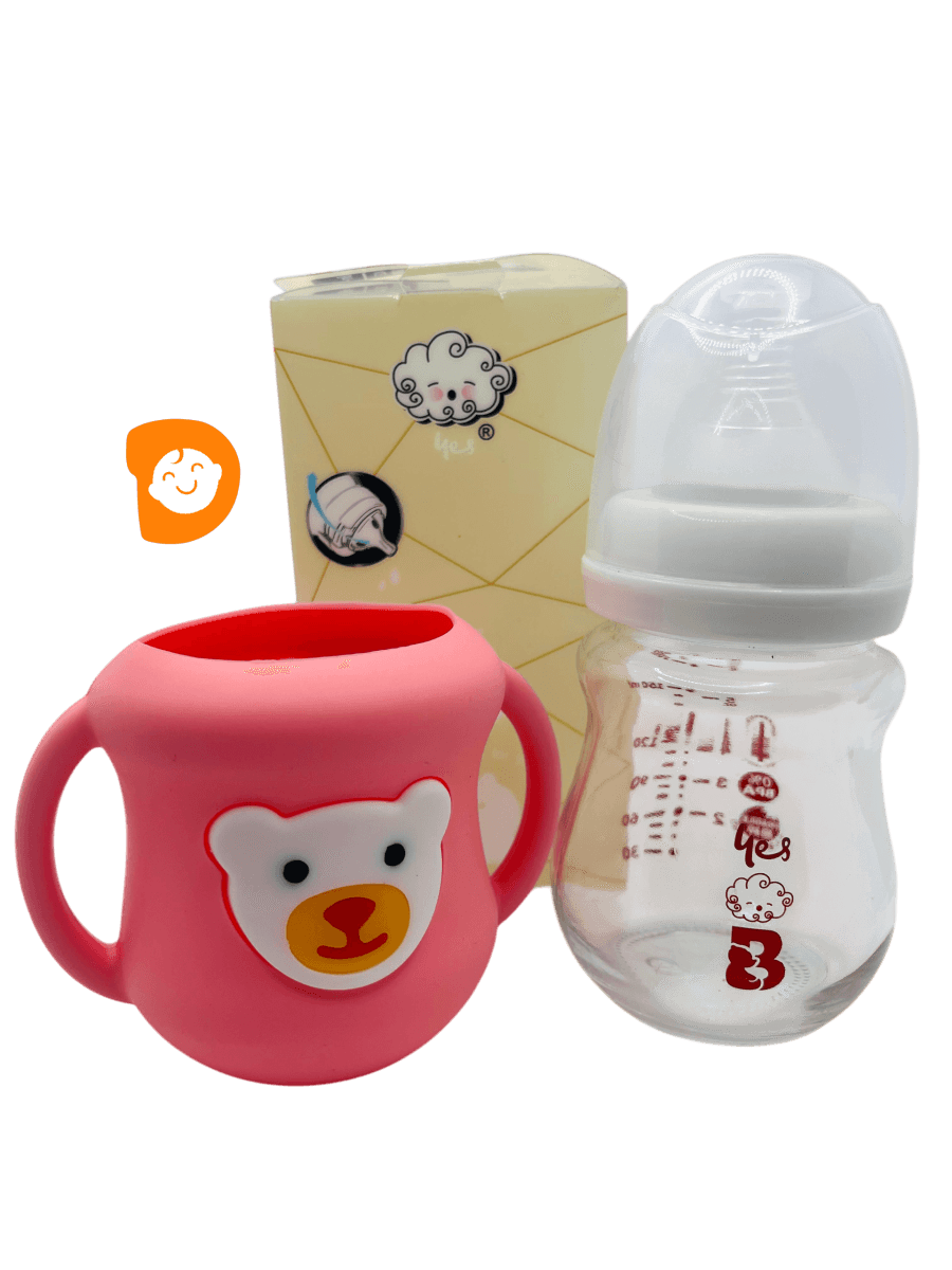 YES Baby Premium High-Borosilicate Bottle Glass Feeder 150ml (5oz) | Baby Discovery