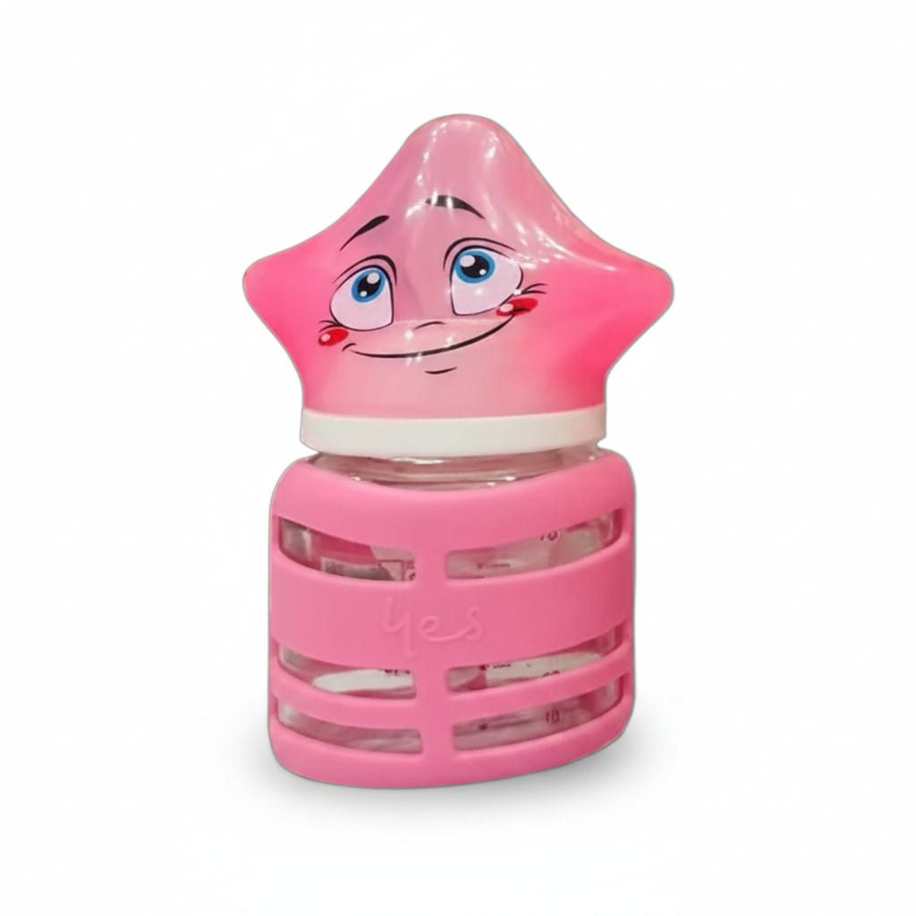 YES Baby Elite Star Shape Cap Series 60ml (2oz) Glass Feeder | Baby Discovery
