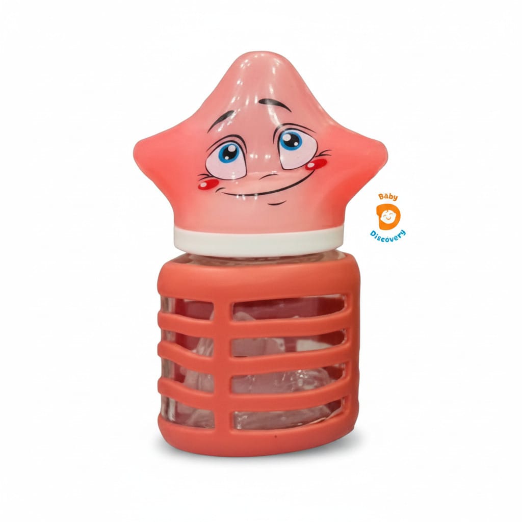 YES Baby Elite Star Shape Cap Series 60ml (2oz) Glass Feeder | Baby Discovery