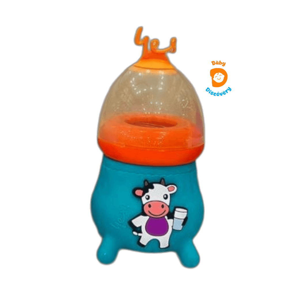 Elite Cow-Shaped Silicone Sleeve Glass Feeder 120ml - photo 11 of 11