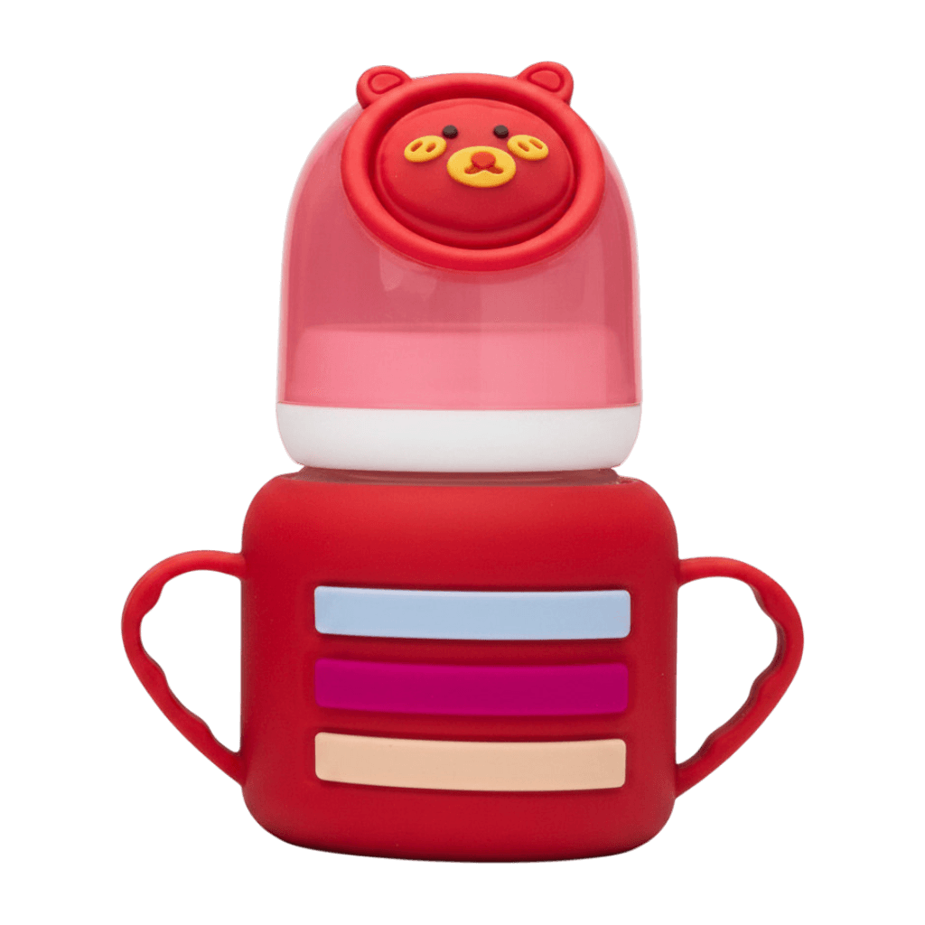 YES Baby Elite Cartoon 70ml (3oz) Glass Feeder | Baby Discovery