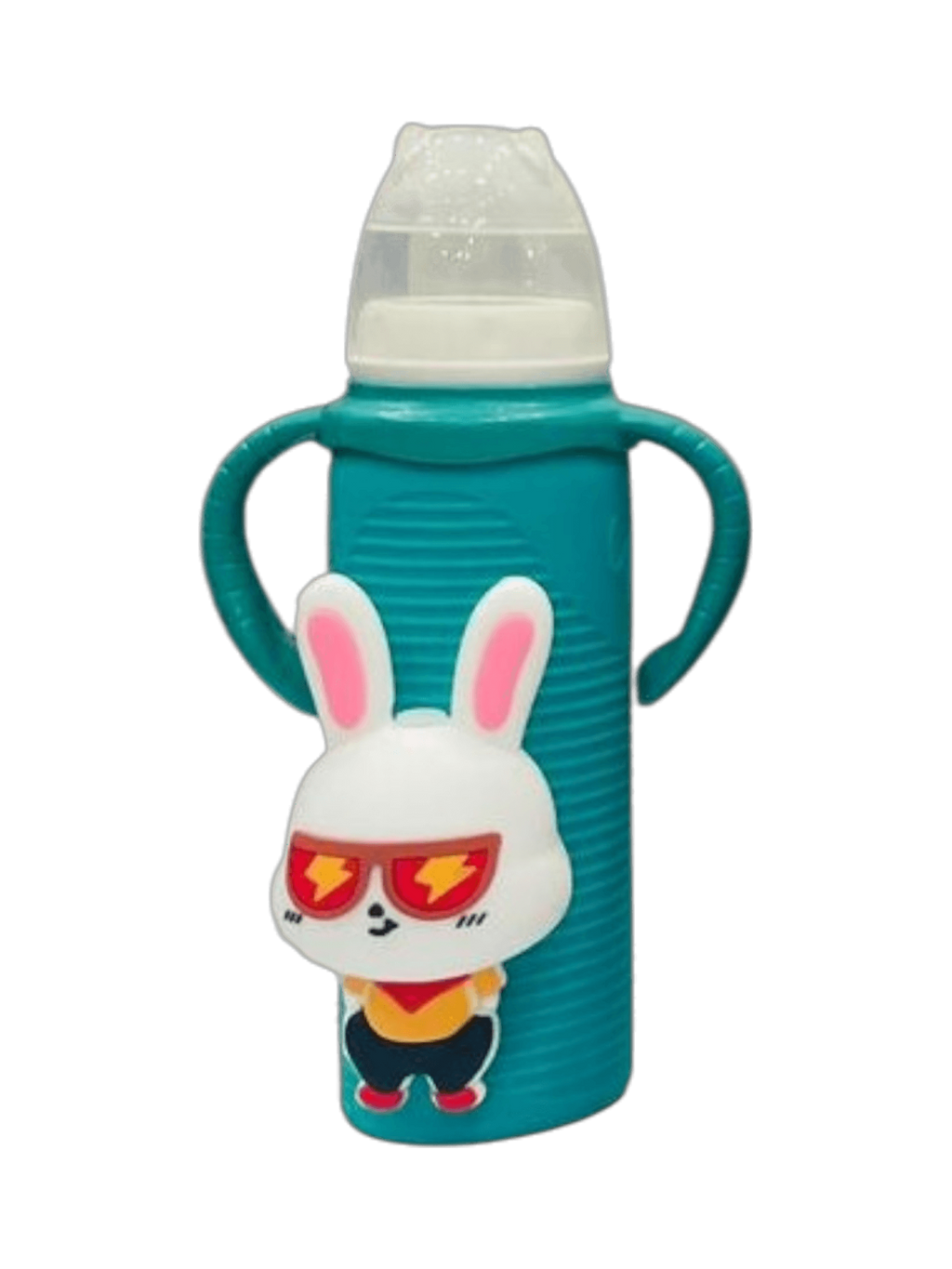 YES Baby Premium Bunny 240ml (8oz) Glass Feeder | Baby Discovery