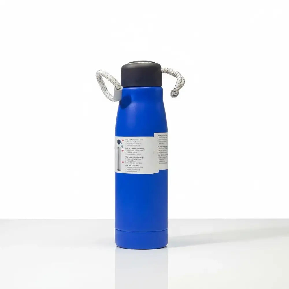 Stainless Steel Vacuum Sport Bottle - Insulated Water Bottle | Keeps Drinks Hot & Cold | Leak-Proof | Baby Discovery