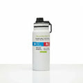 Vacuum Sports Bottle - Double-Wall Stainless Steel Water Bottle | Keeps Drinks Hot & Cold | Baby Discovery