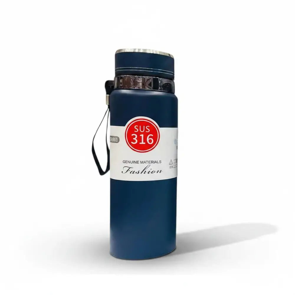 SUS 316 Stainless Steel Vacuum Flask 1000ml - Insulated Water Bottle | Keeps Drinks Hot & Cold | Baby Discovery