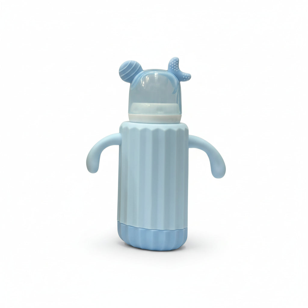 YES Baby Mickey Mouse 240ml (8oz) Glass Feeder | Baby Discovery