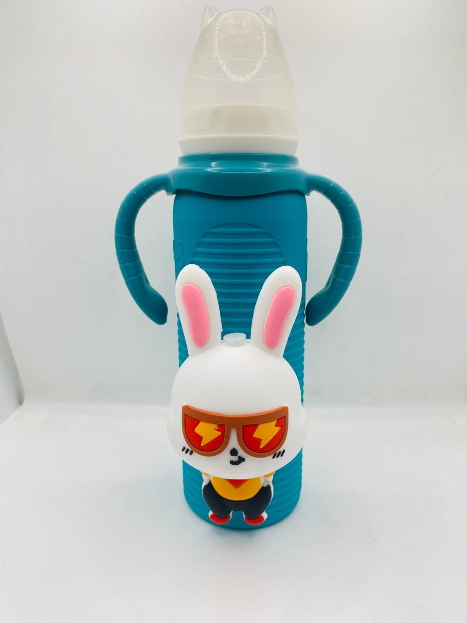 YES Baby Premium Bunny 240ml (8oz) Glass Feeder | Baby Discovery