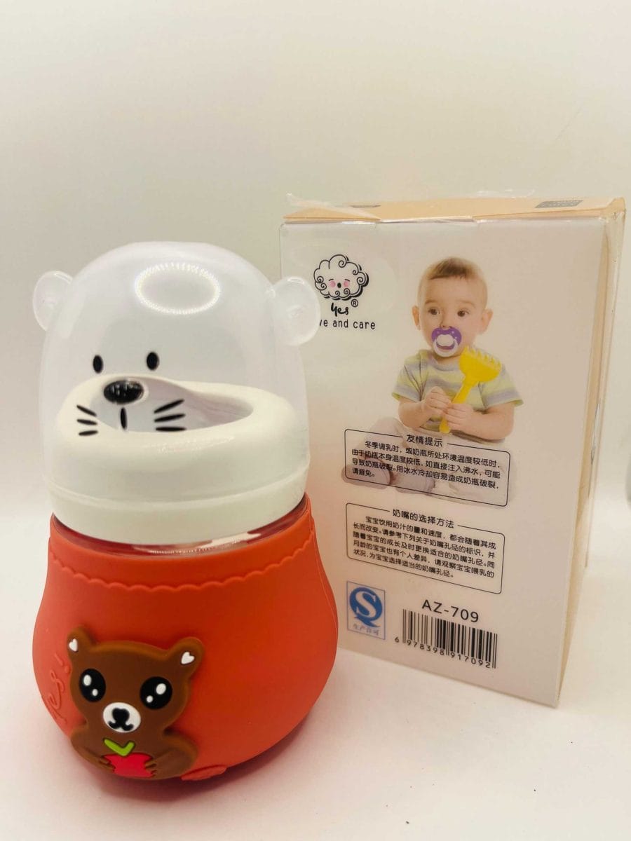 YES Baby Premium High-Borosilicate Bottle Glass Feeder 120ml (4oz) | Baby Discovery