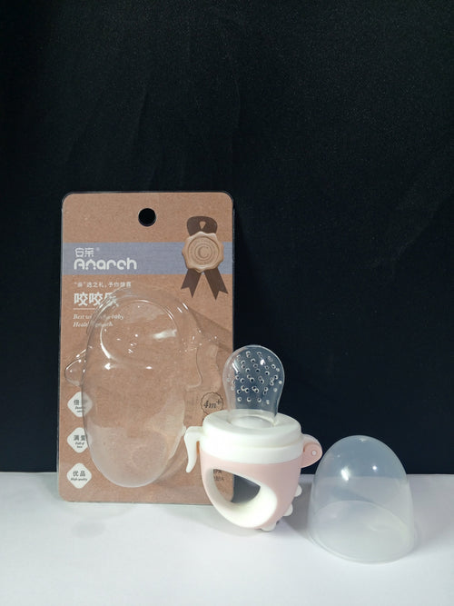 Baby Silicone Pacifier & Soother – Orthodontic Nipple with Handle & Hygiene Cap (BPA-Free) | Baby Discovery