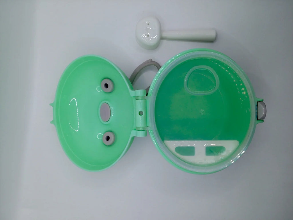 Portable Baby Milk Powder Dispenser Box – 110ml, 0% BPA (Pop-up Handle) | Baby Discovery