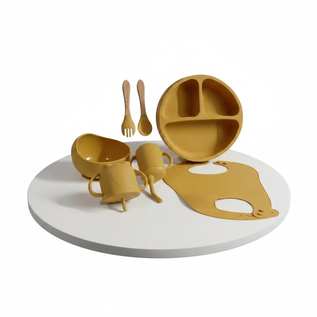 Baby Silicone Feeding Set (6-Piece) | Baby Discovery