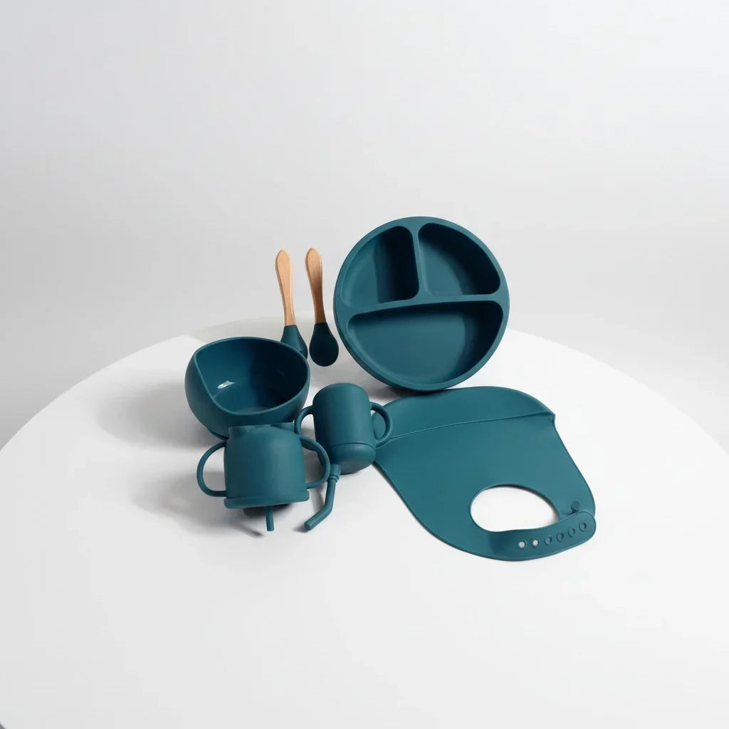 Baby Silicone Feeding Set (6-Piece) | Baby Discovery