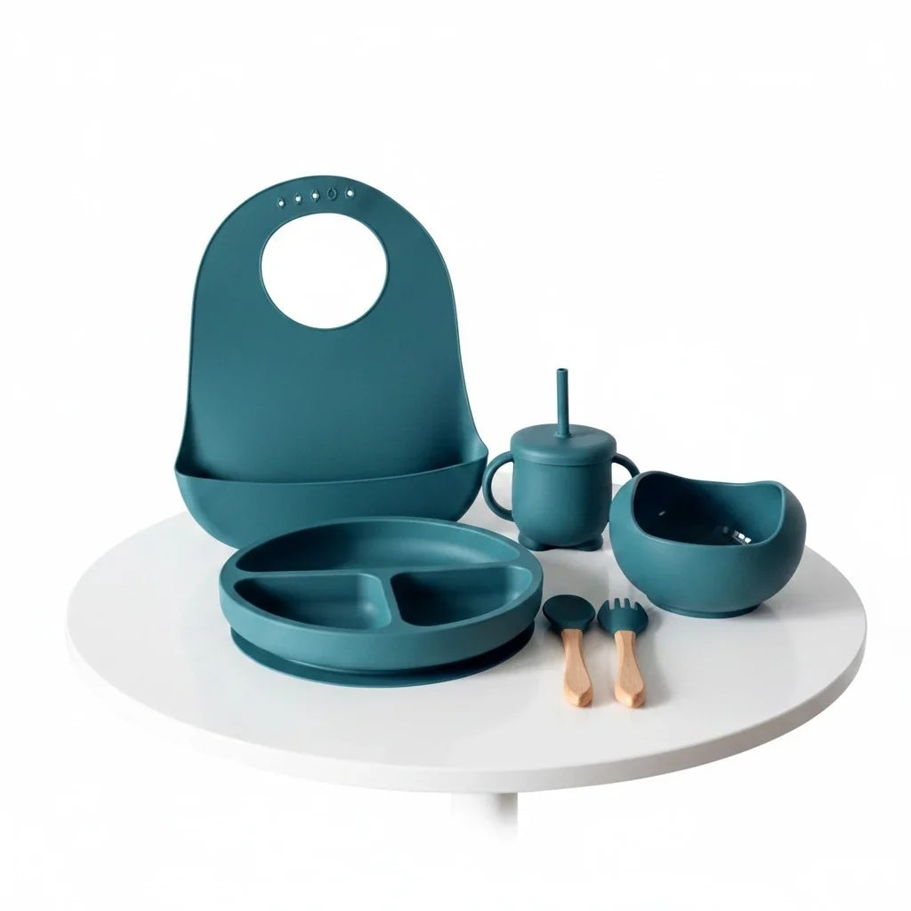 Baby Silicone Feeding Set (6-Piece) | Baby Discovery
