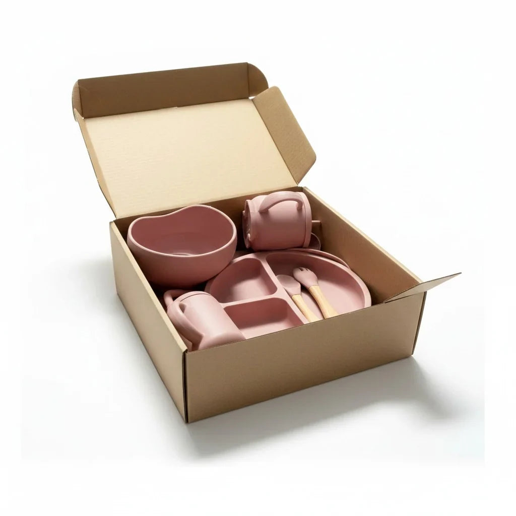 Baby Silicone Feeding Set (6-Piece) | Baby Discovery