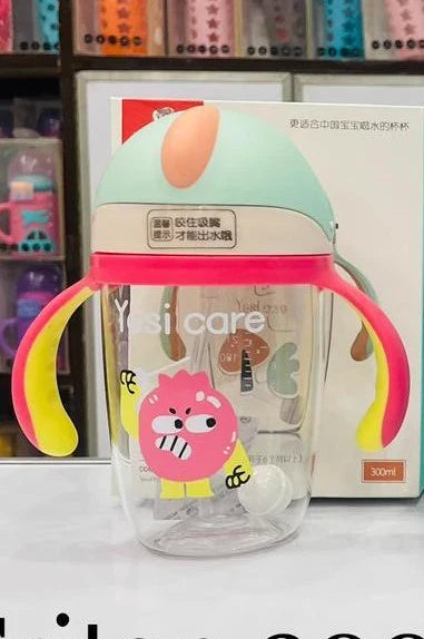 Yesi Care Baby Straw Sipper Cup 300ml - Red