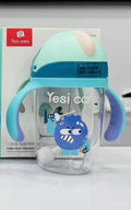 Yesi Care Baby Straw Sipper Cup 300ml - Sky Blue
