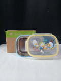 Stainless Steel Lunch Box with Lock Lid – Leak-Proof Steel Tiffin, Cute Duck Design | Baby Discovery