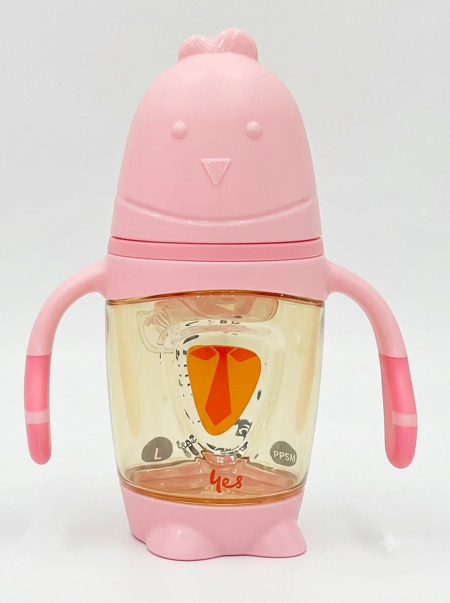 YES Baby Adorable Animal Shape 210ml (7oz) PPSU Feeder | Baby Discovery