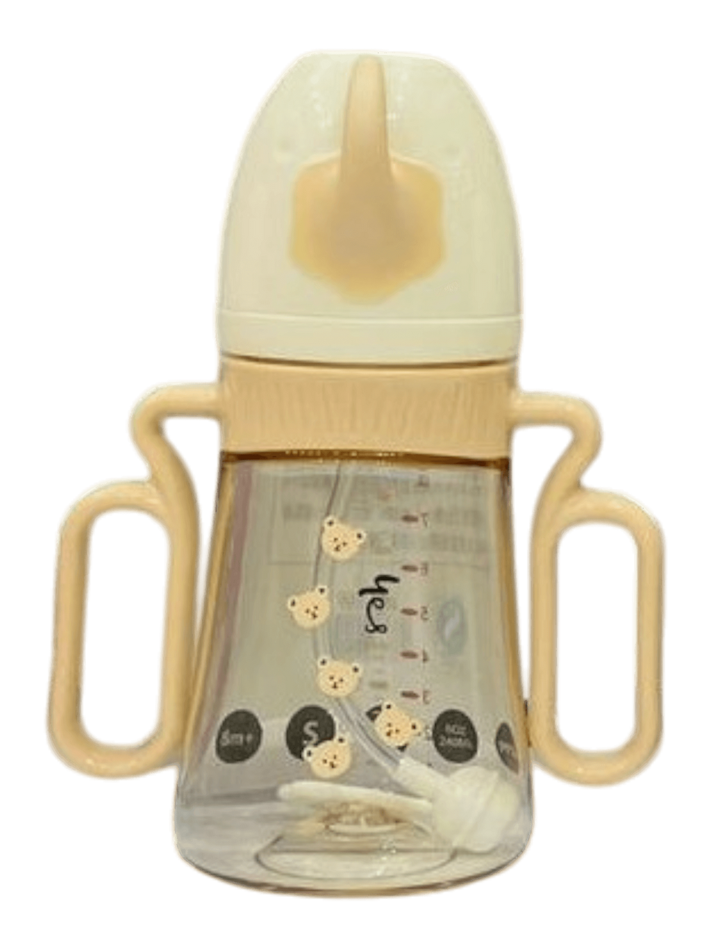 YES Baby Elite Bear 240ml (8oz) PPSU Feeder | Baby Discovery