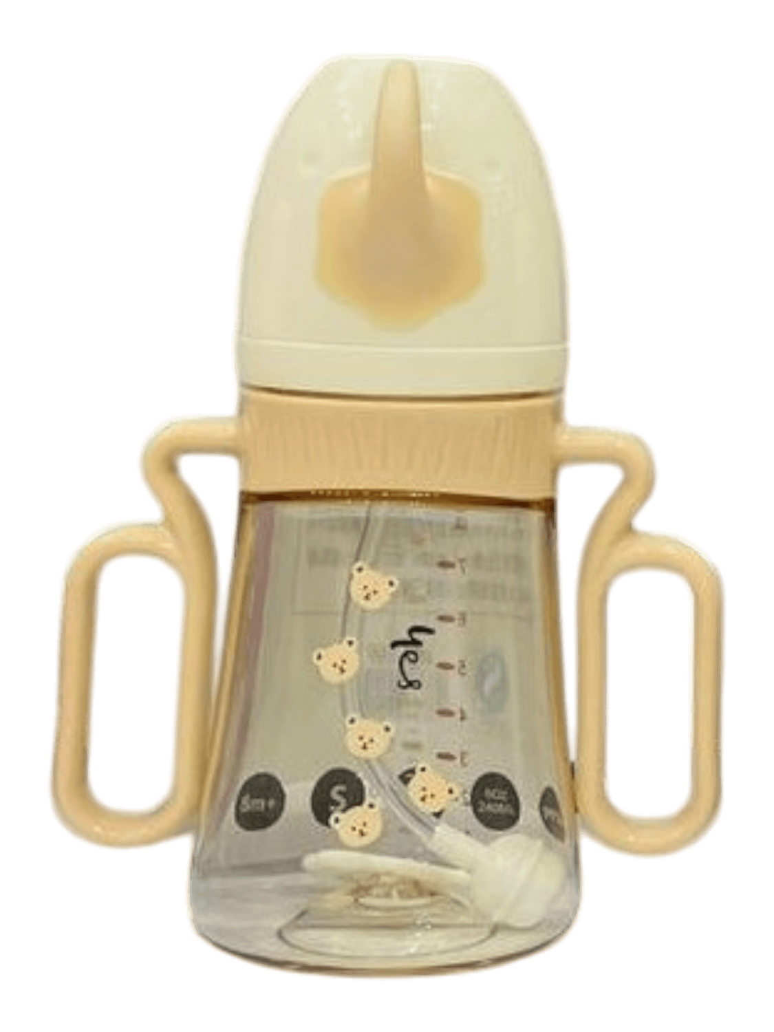 YES Baby Elite Bear 240ml (8oz) PPSU Feeder | Baby Discovery
