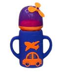 YES Baby Elite Car & Plane Silicone Sleeve 120ml (4oz) Glass Feeder | Baby Discovery