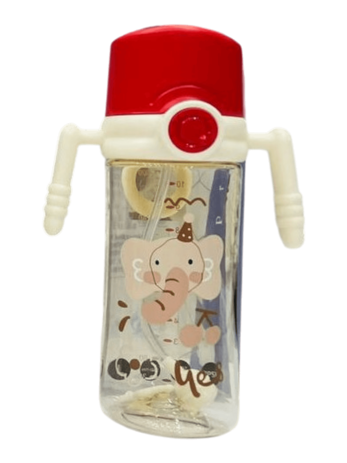 YES Baby Elite Elephant 300ml (10oz) PPSU Straw Feeder | Baby Discovery
