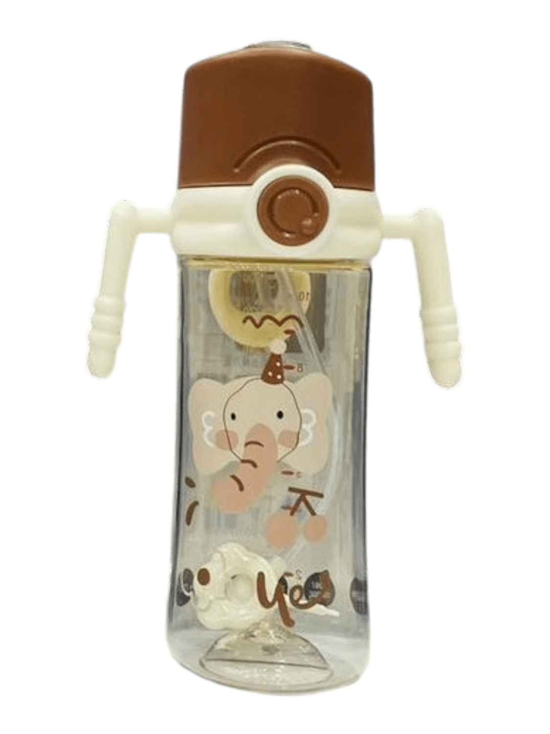 YES Baby Elite Elephant 300ml (10oz) PPSU Straw Feeder | Baby Discovery
