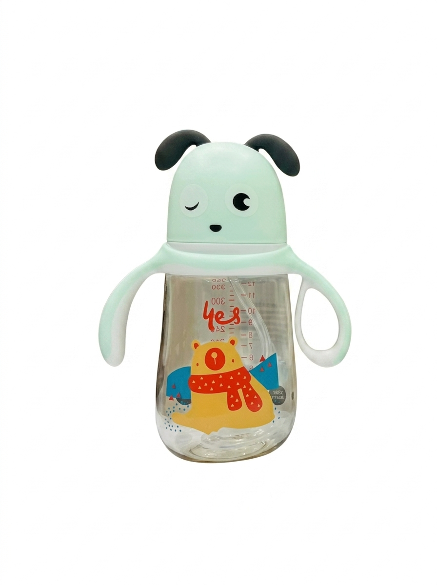 YES Baby Elite Puppy 300ml (10oz) PPSU Straw Feeder | Baby Discovery