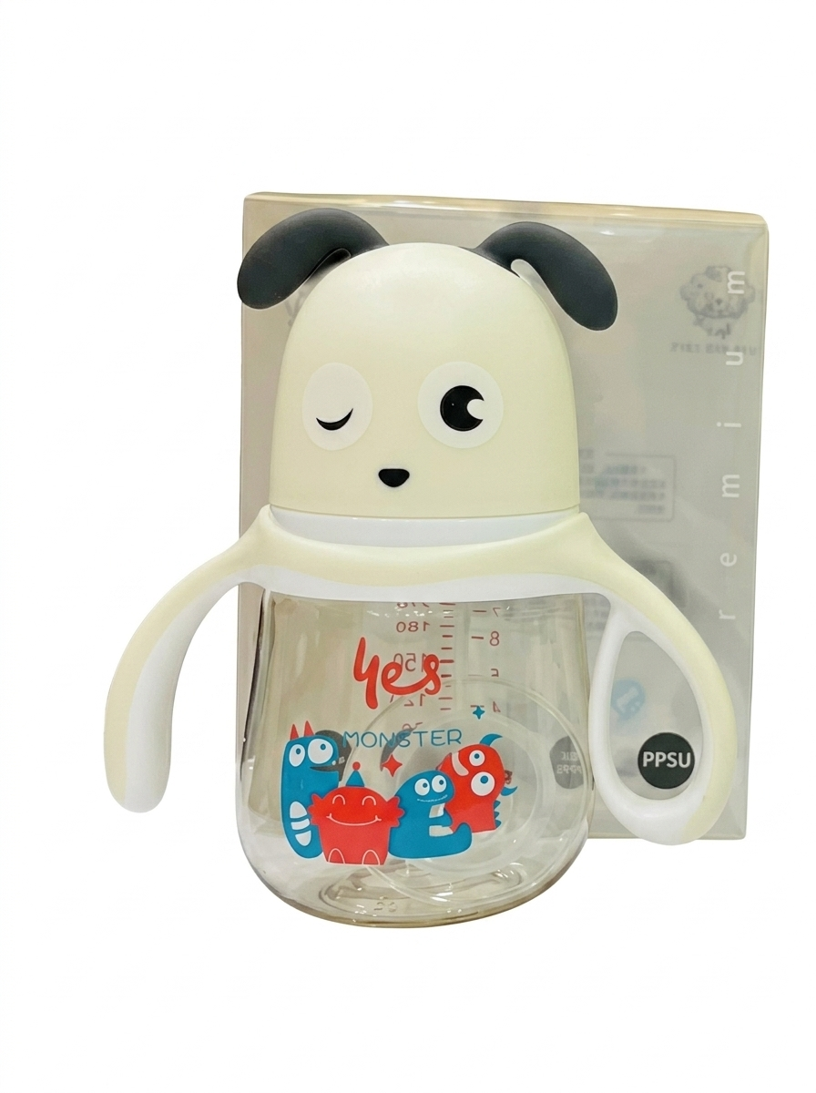 YES Baby Elite Puppy 210ml (7oz) PPSU Feeder | Baby Discovery