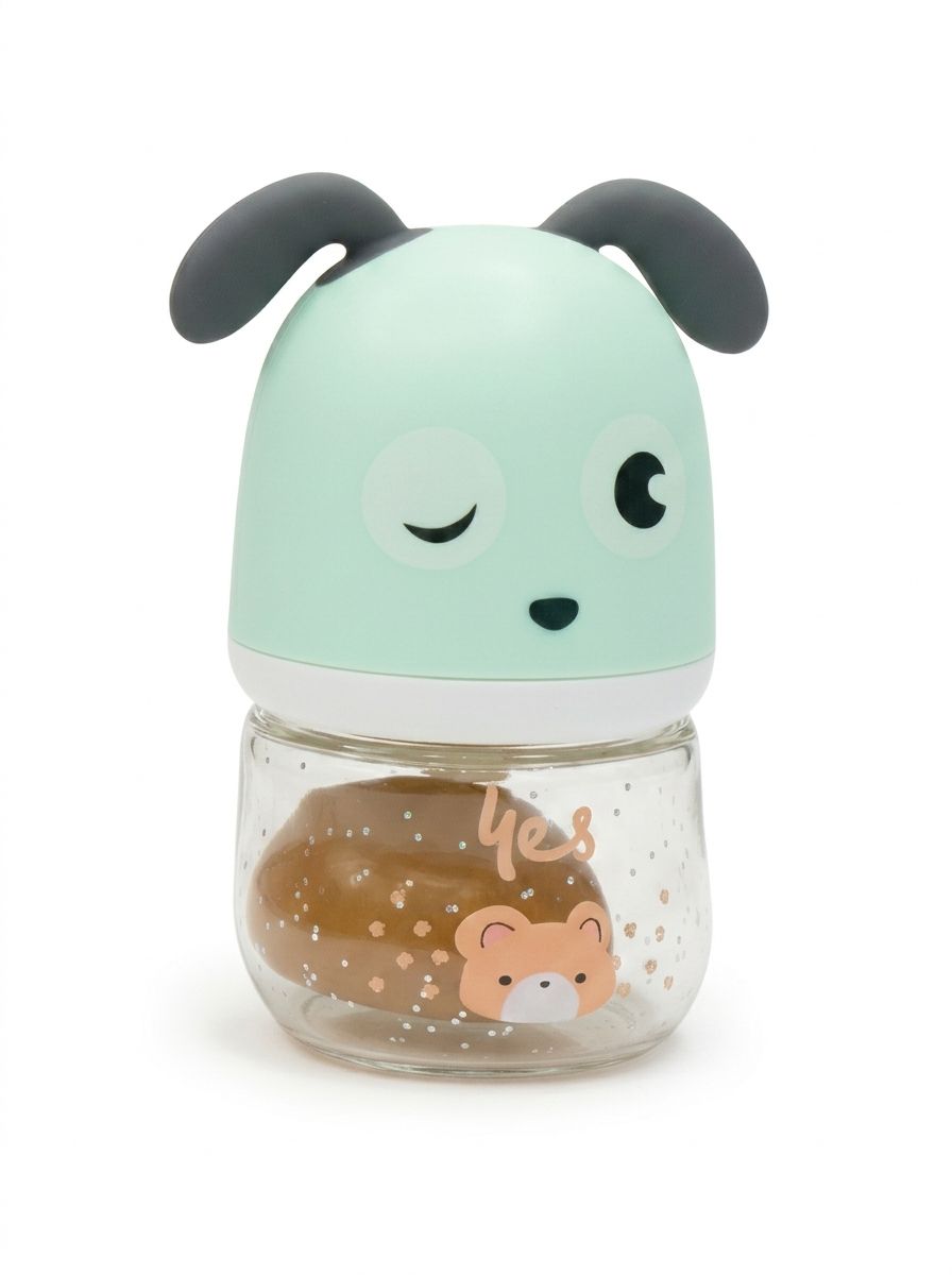 YES Baby Elite Puppy 90ml PPSU Feeder - Green