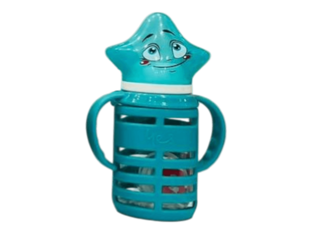 YES Baby Elite Star Shape Cap Series 120ml (4oz) Glass Feeder | Baby Discovery