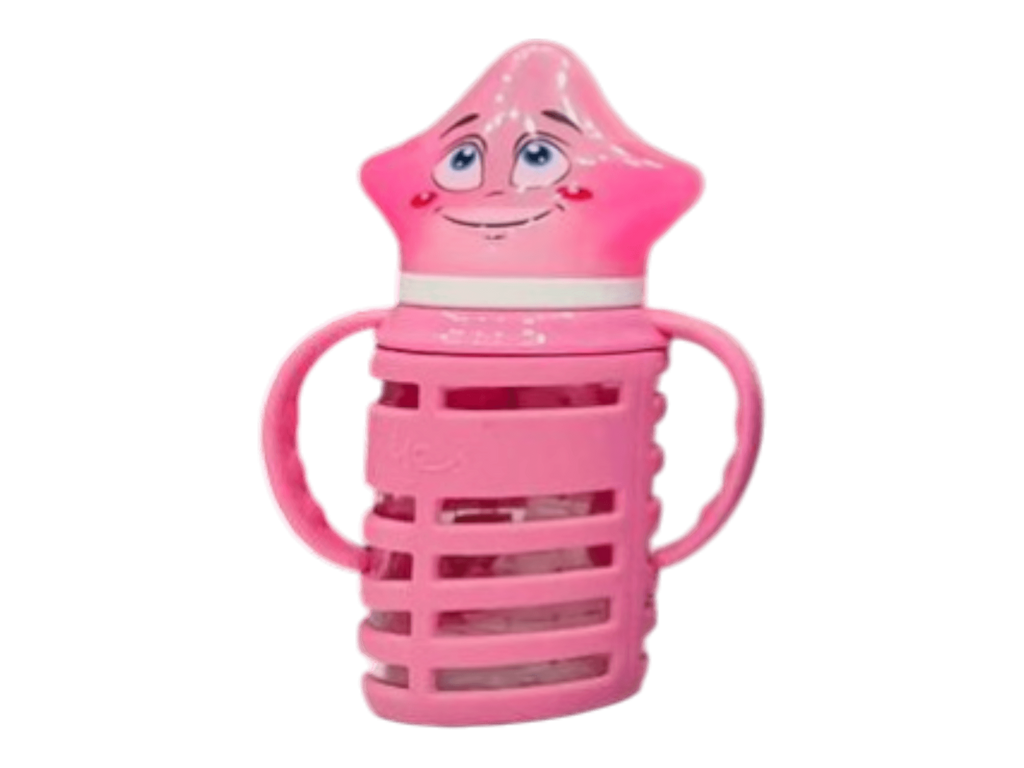 YES Baby Elite Star Shape Cap Series 120ml (4oz) Glass Feeder | Baby Discovery