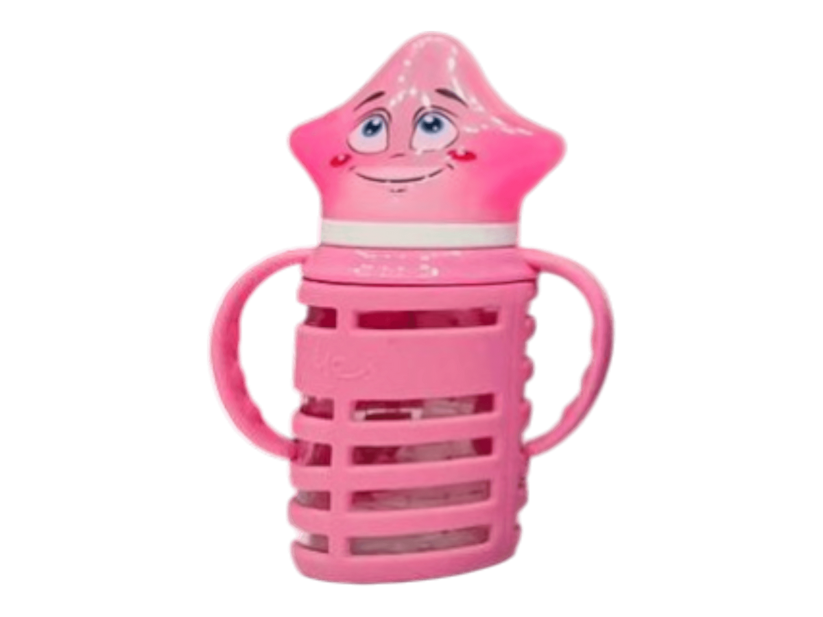 YES Baby Elite Star Shape Cap Series 120ml (4oz) Glass Feeder | Baby Discovery