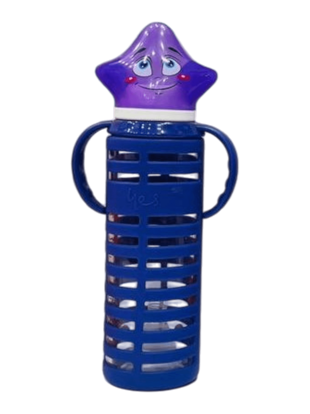 YES Baby Elite Star Shape Cap Series 240ml (8oz) Glass Feeder | Baby Discovery