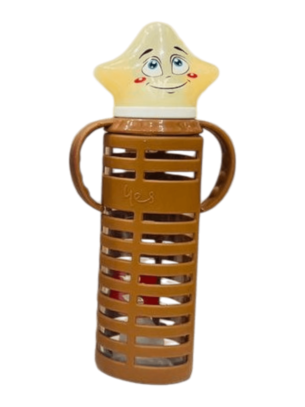 YES Baby Elite Star Shape Cap Series 240ml (8oz) Glass Feeder | Baby Discovery