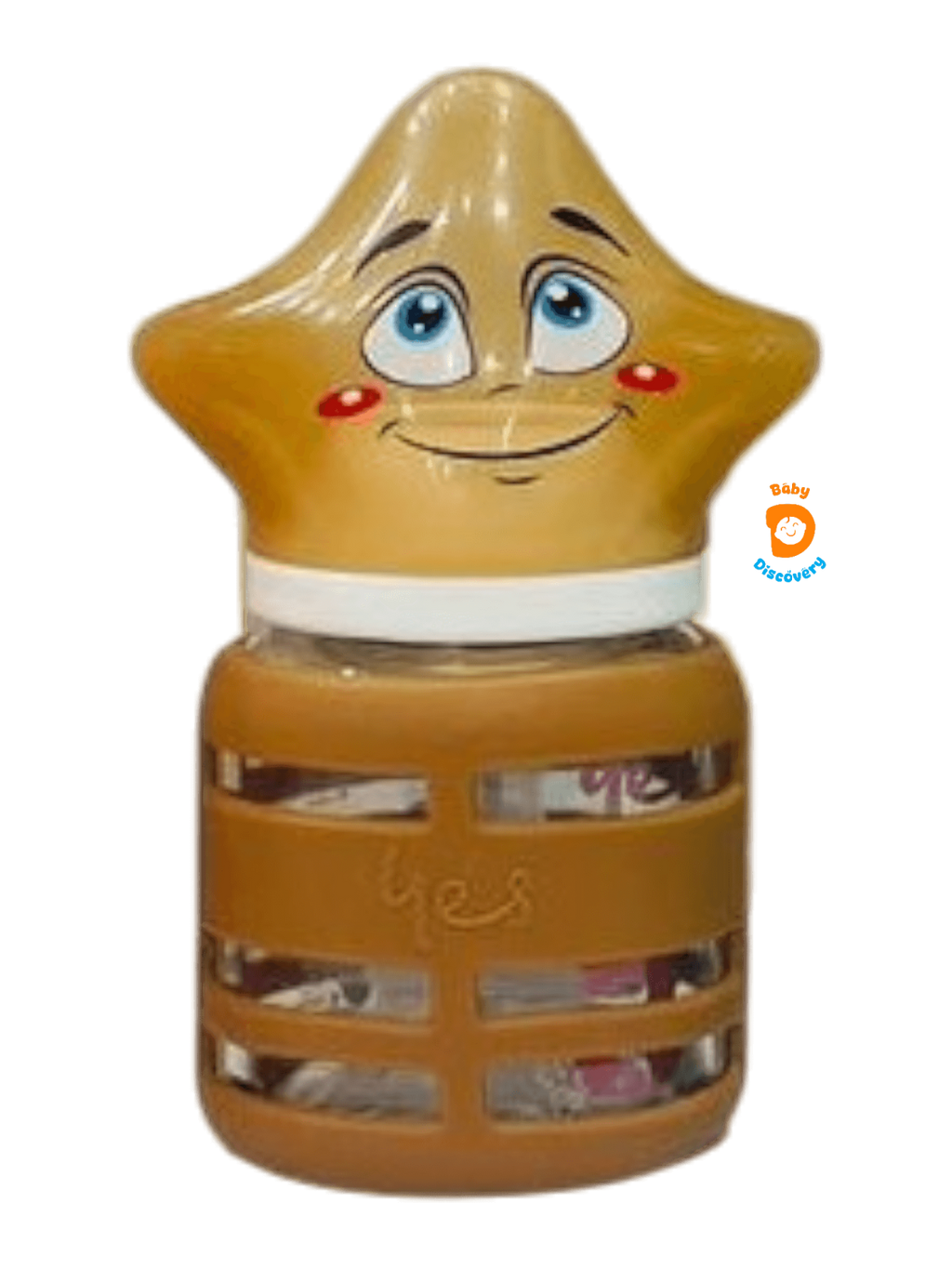 YES Baby Elite Star Shape Cap Series 60ml (2oz) Glass Feeder | Baby Discovery