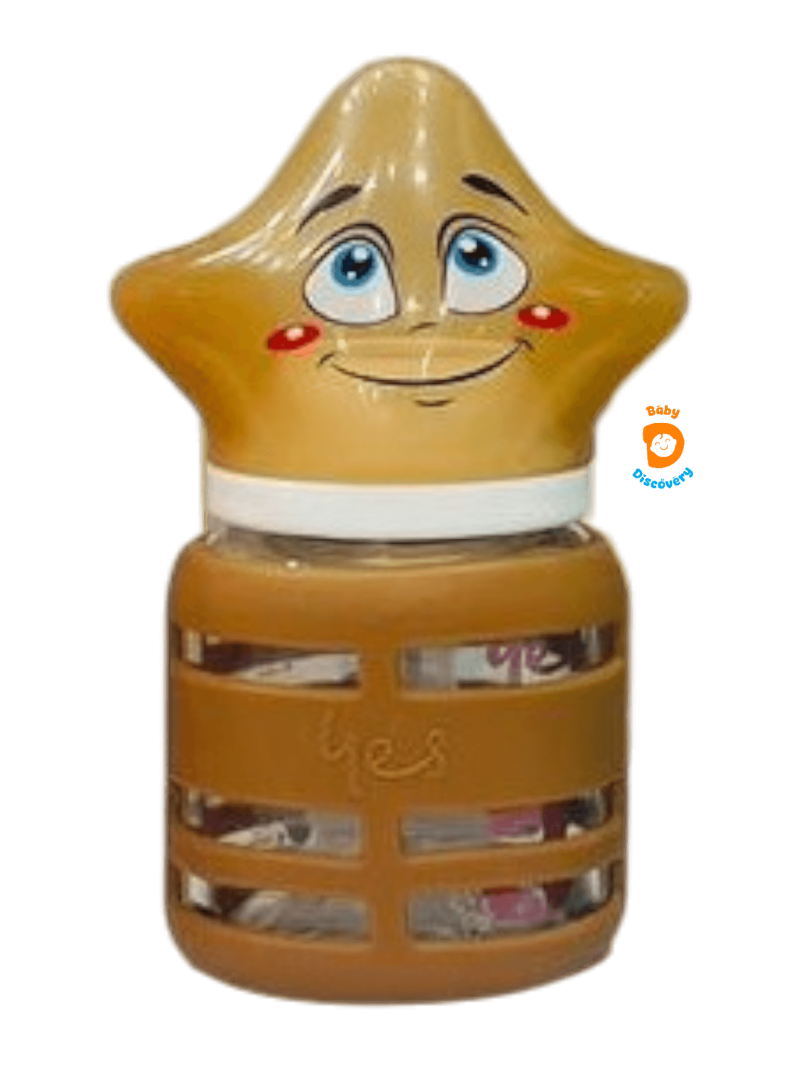 YES Baby Elite Star Shape Cap Series 60ml (2oz) Glass Feeder | Baby Discovery