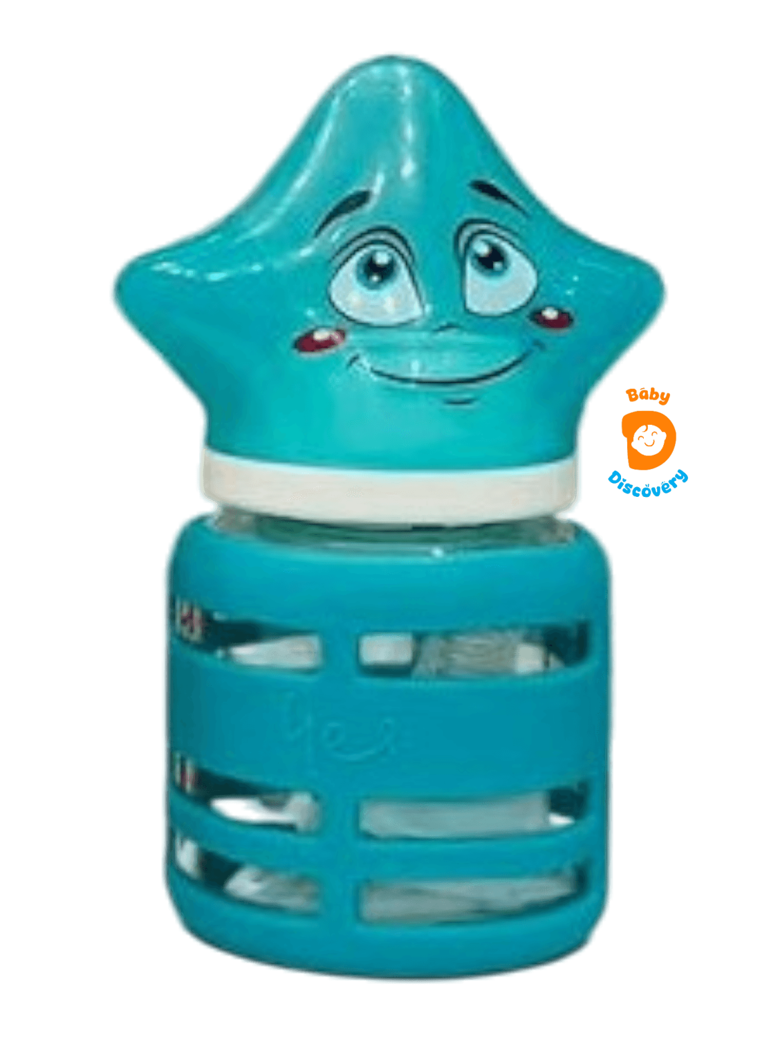 YES Baby Elite Star Shape Cap Series 60ml (2oz) Glass Feeder | Baby Discovery