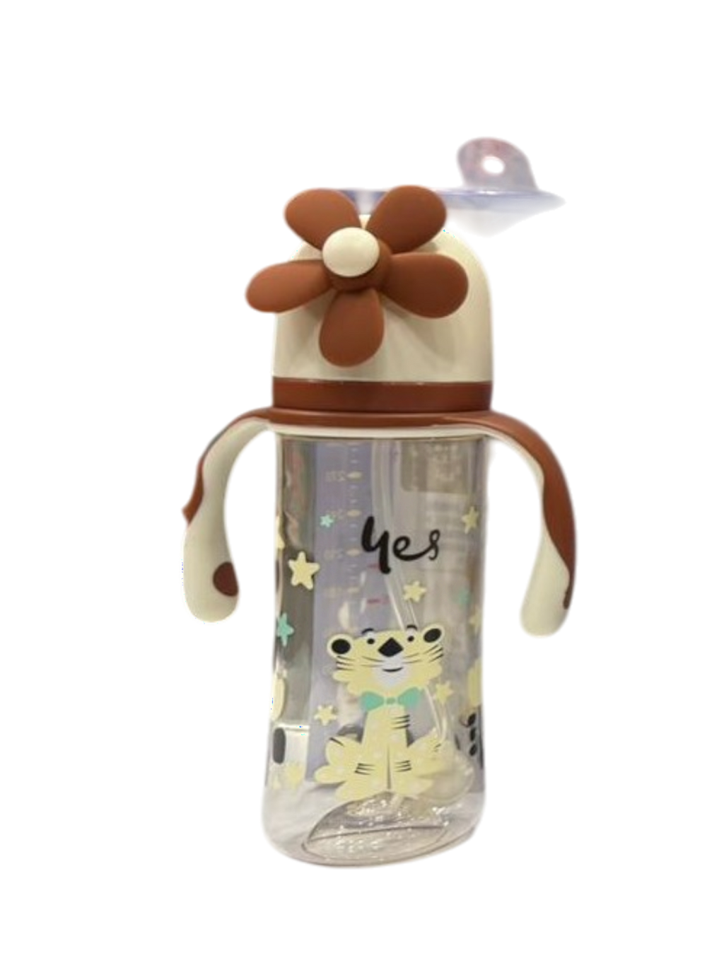 YES Baby Elite Tiger 300ml (10oz) PPSU Straw Feeder | Baby Discovery